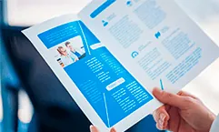 brochures and flyers printing
